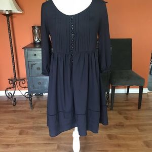 Pre-Owned H&M Navy Blue Dress